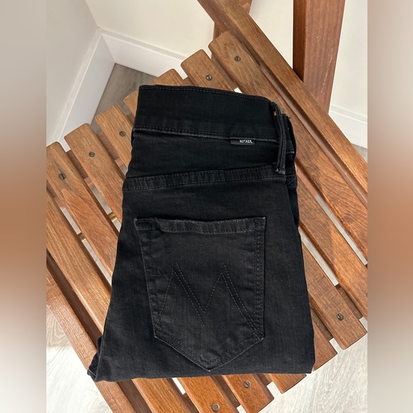 MOTHER - The Mid Rise Dazzler Ankle Size 24 in Not Guilty (black) - Picture 10 of 12